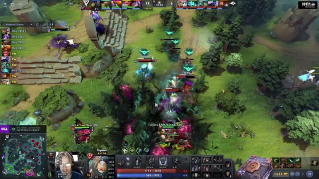 Secret.Puppey gets two kills!