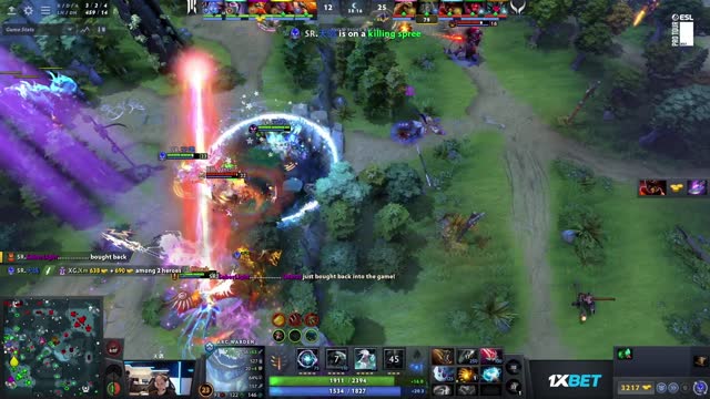 Arteezy gets a double kill!