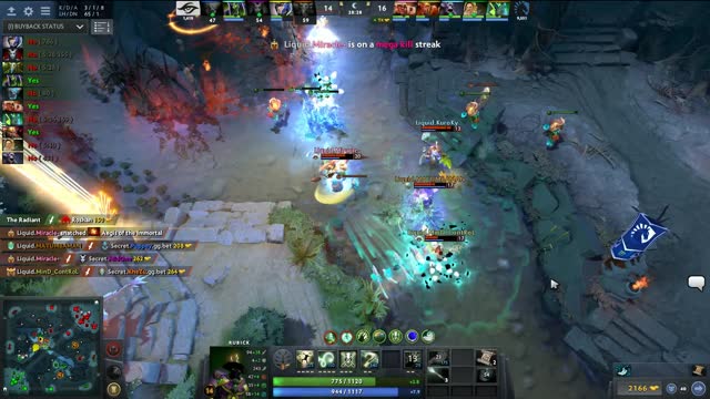 Miracle- gets a double kill!