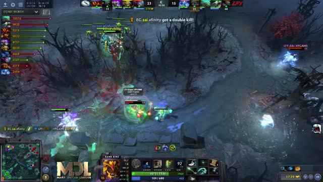 zai gets a triple kill!