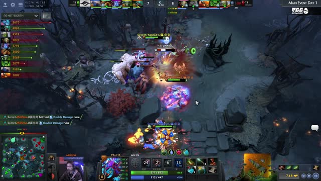 Secret.Puppey kills Ame!