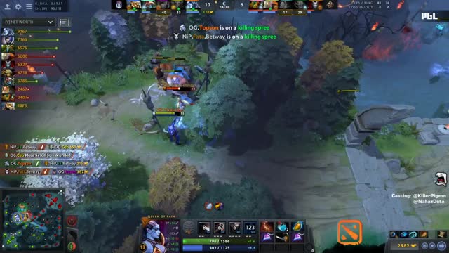 Topson's ultra kill leads to a team wipe!