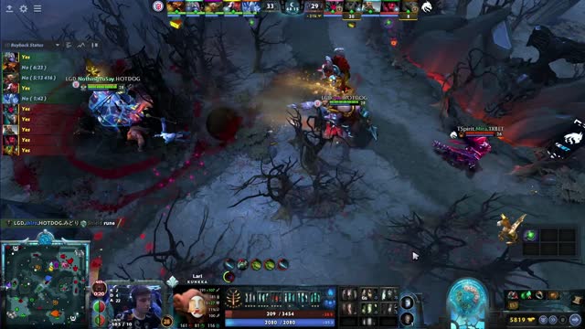 PSG.LGD.NothingToSay kills TSpirit.Larl!