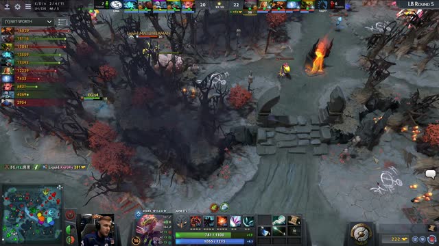 EG.Arteezy gets a double kill!