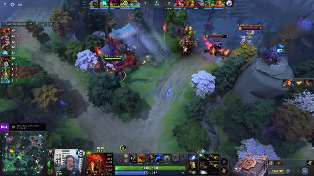 AR.天命 kills PSG.LGD.niu!