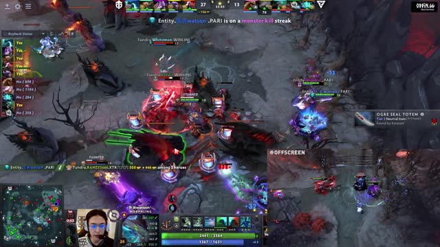 Entity.医者watson` gets a triple kill!