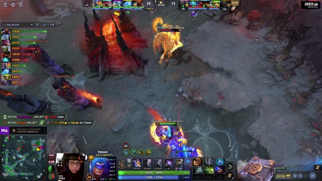 EG.Pakazs's triple kill leads to a team wipe!