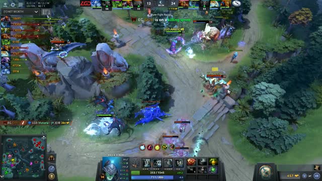 EG.Arteezy gets a double kill!