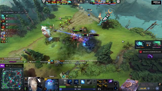 Tundra.Topson kills Quest.No!ob™!